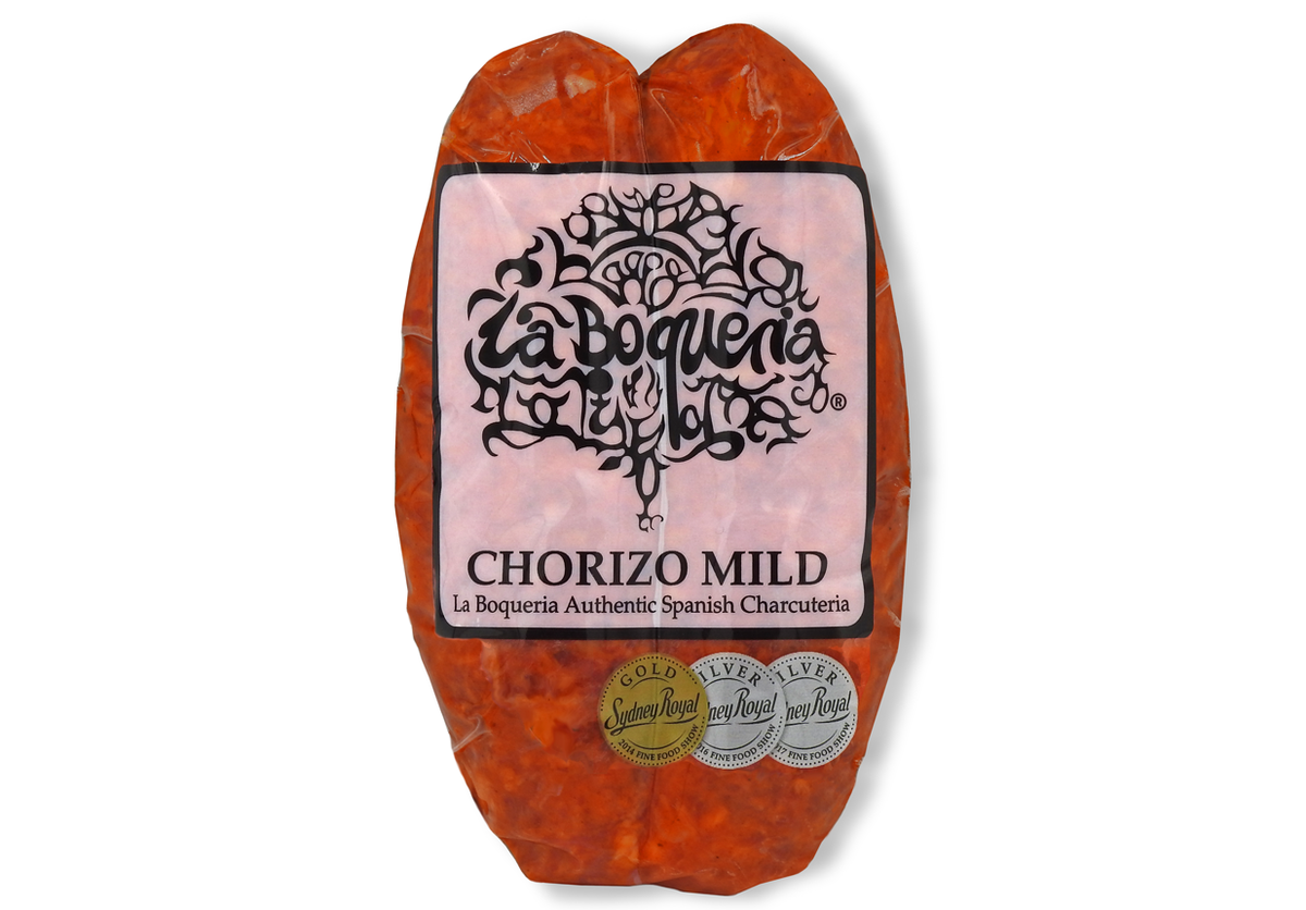 La Boqueria Chorizo Mild 270g 2pack Ritas Farm Produce